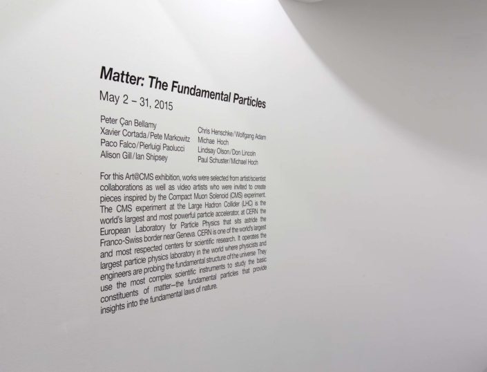 ArtCenter South Florida, Matter The Fundamental Particles, 2015, Installation View