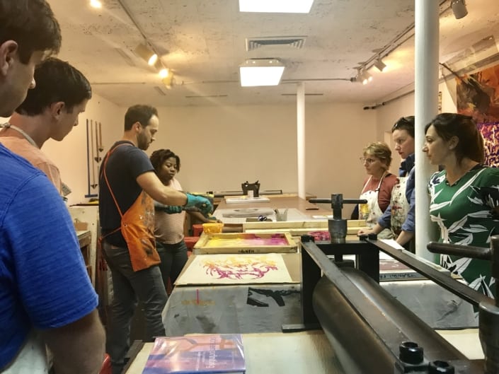 Intro to screen printing Intro to screen printing