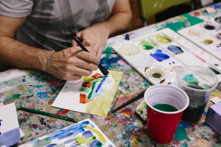 Oolite Arts Watercolor Class