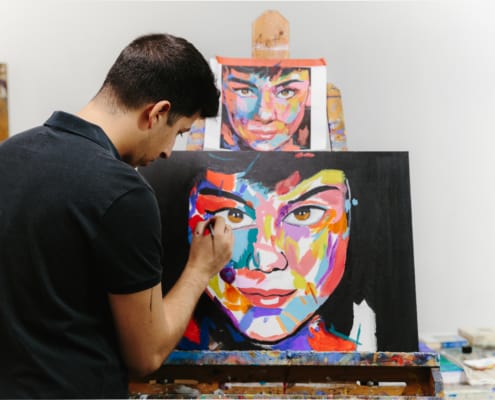 Introduction to Painting with Acrylics