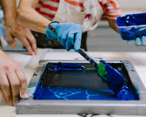 Printmaking at Oolite Arts