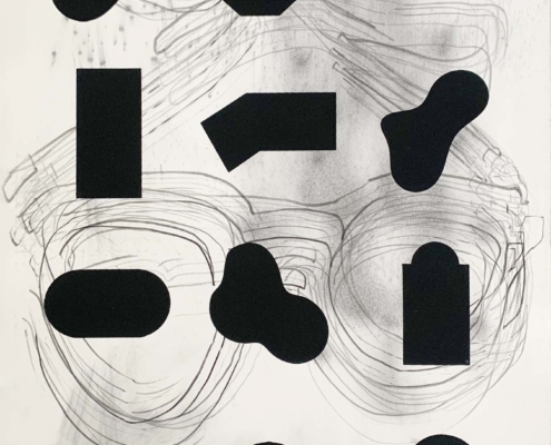 Gonzalo Fuenmayor - The_Subtleties_that_emerge_from_repetition_#2,22.5x15in,screenprint_charcoal_graphite_on_paper_2019