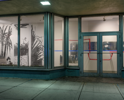 Carrie Sieh, Installation view of Containment. Photo credit Pedro Wazzan.