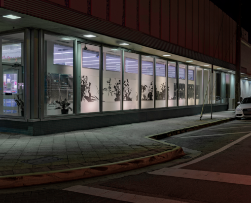Carrie Sieh, Installation view of Containment. Photo credit Pedro Wazzan.