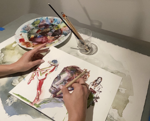 Figurative Watercolor