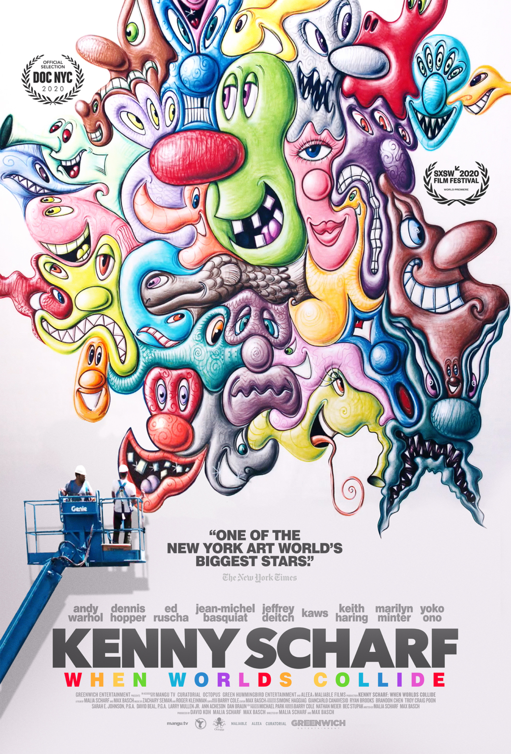 Art Films Kenny Scharf When Worlds Collide Oolite Arts