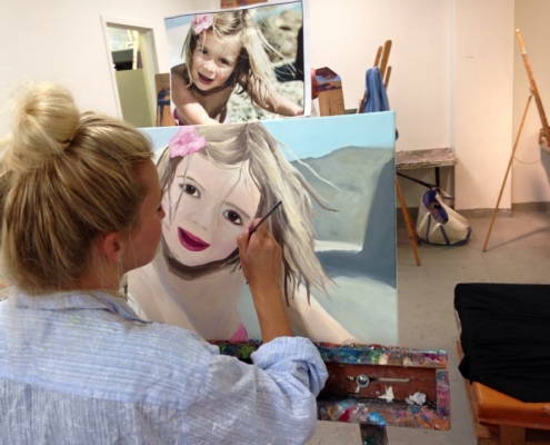 Portrait Painting Class