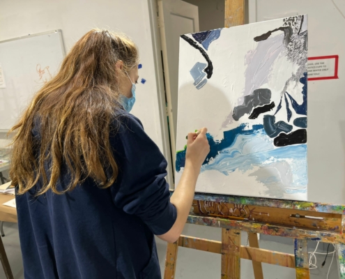 Abstract Painting workshop