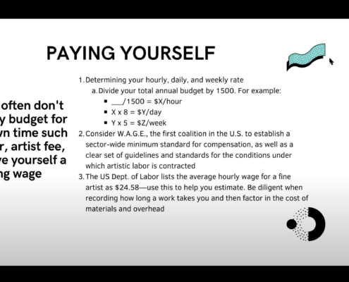 Powerpoint Slide titled Pay Yourself