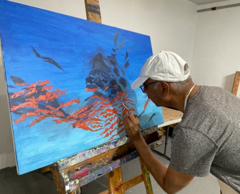 Painting class