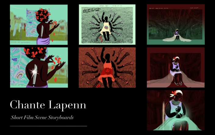 Chante Lapenn Storyboard 2024