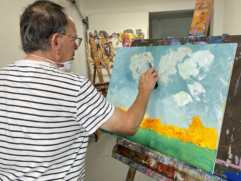 Abstract Landscape Painting Oolite Arts