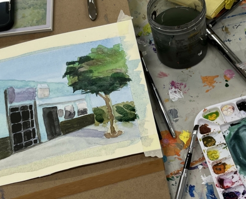 Painting with Watercolor
