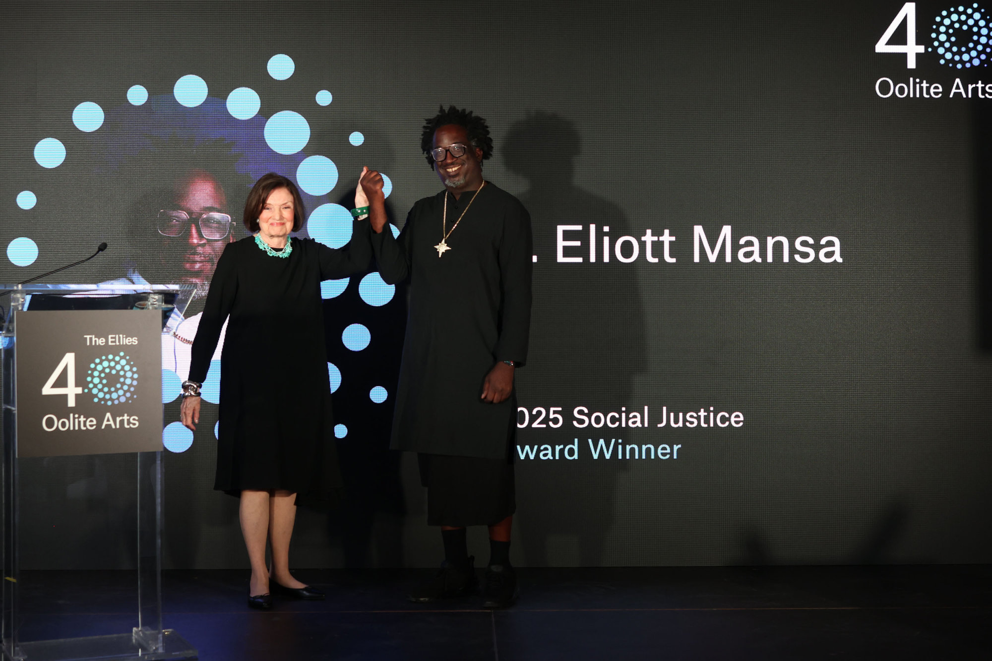 T Eliott Mansa receiving award11
