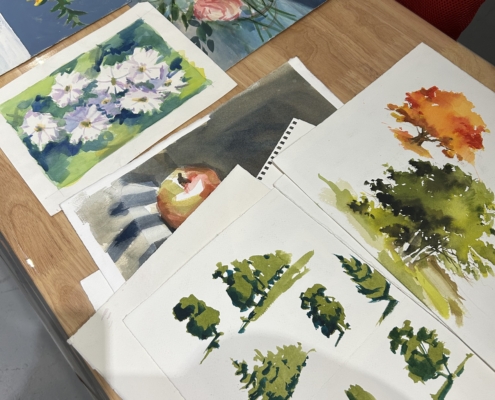 Watercolor Spring