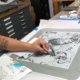 Litho on Zinc plate