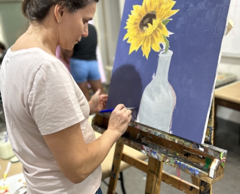 Painting with Raul Still Life II