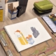 Painting with Water based media