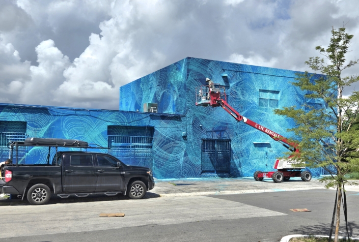 Oolite Arts new mural