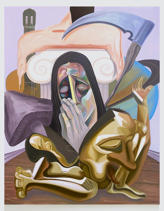 Lotus 2020 78x60in Oil on Italian polycotton Jose Delgado Zuniga Lotus 2020 78x60in Oil on Italian polycotton Jose Delgado Zuniga