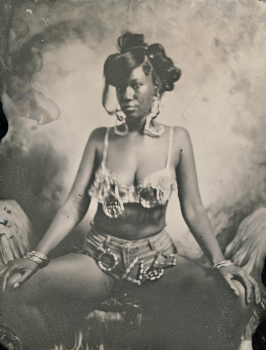 Portrait of a Noblewoman 4x5 Tintype Shayla Marshall