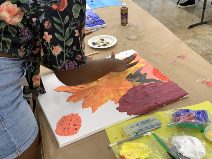 Clay on Canvas making Clay on Canvas making