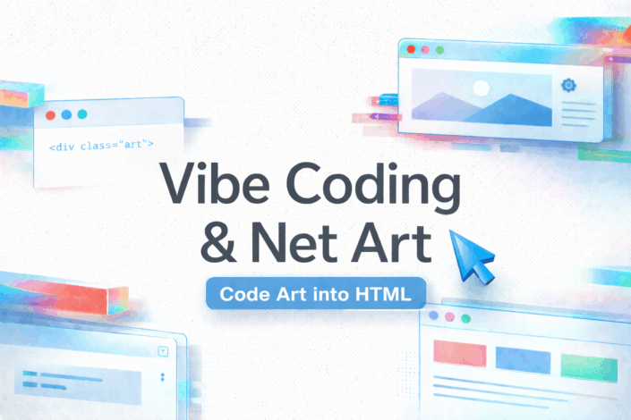 vibe coding net art code art into html oolite arts digital lab community class