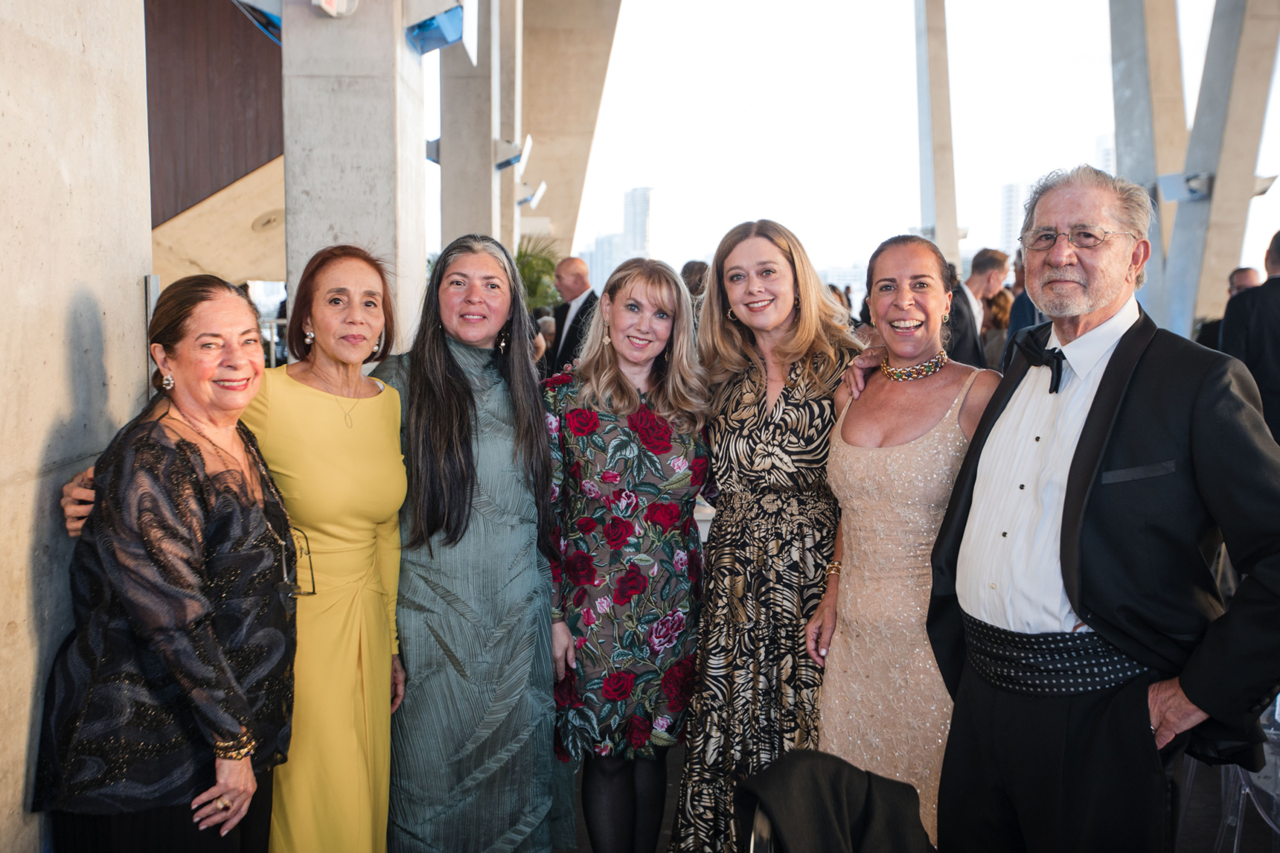 Gloria La Cava, Tanya Capriles, Lisu Vega, Francine Birbragher Rozencwaig, Maria Regina Paiz, Tanya Brillembourg & Sergio Garcia Granados 7787