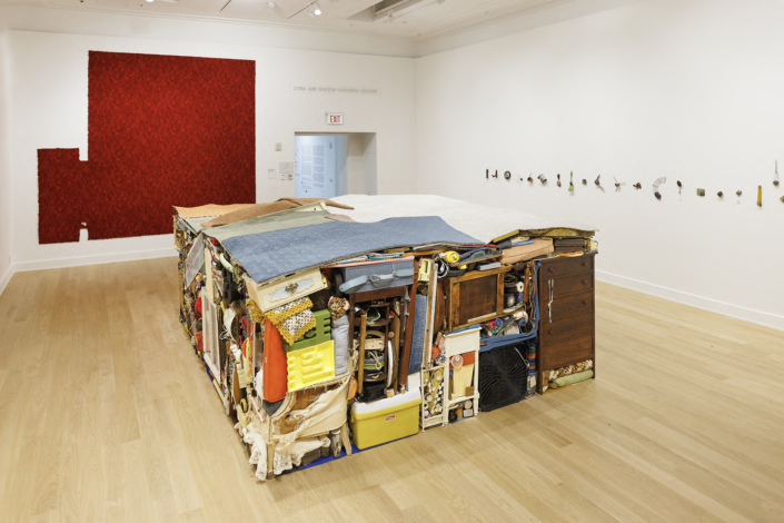 Kerry Phillips BetweenTheMundaneAndTheMiraculous InstallationShot SoloShow FoundCollected&DonatedObjects KerryPhillips copy