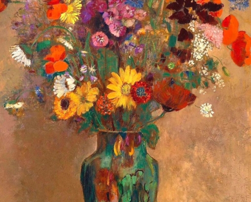 Impressionist Flower Painting