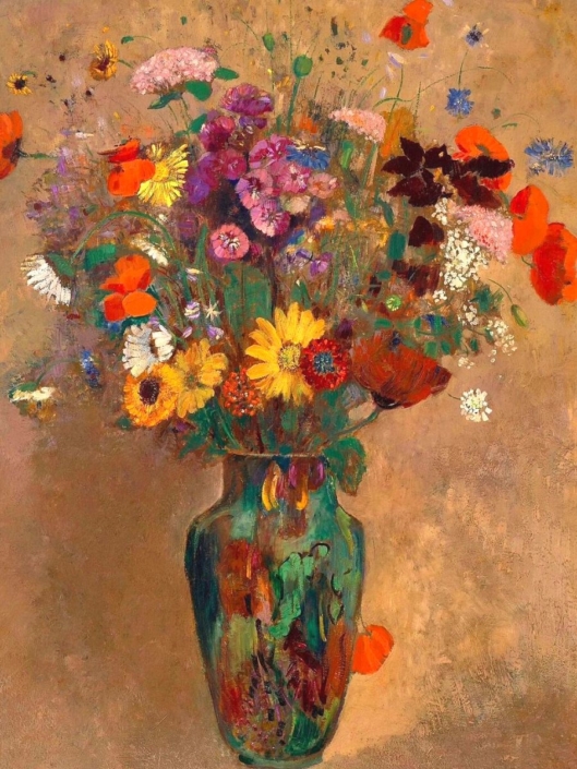 Impressionist Flower Painting