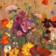 Impressionist Flower Painting