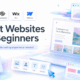 artists websites for beginners background cover text