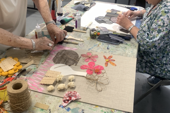 Painting with Fabric
