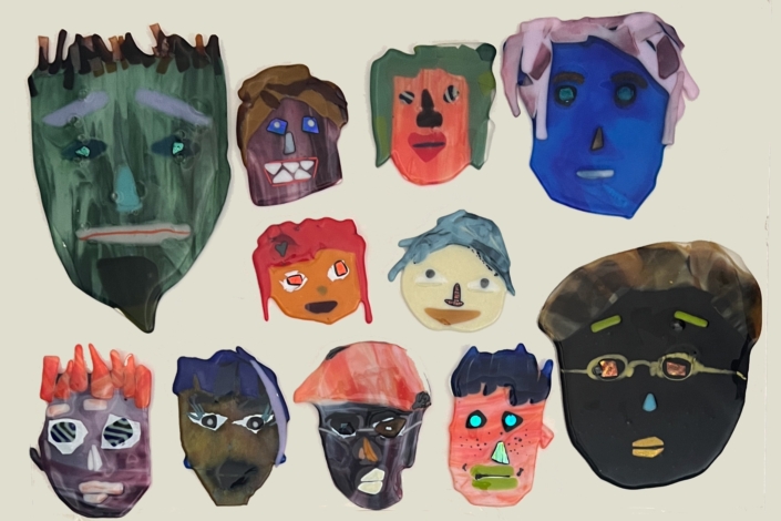 glass faces group glass faces group